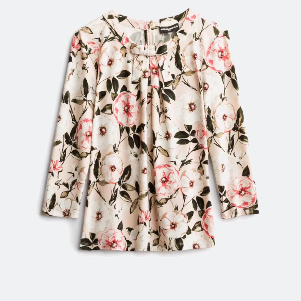 Floral Long Sleeve Blouse